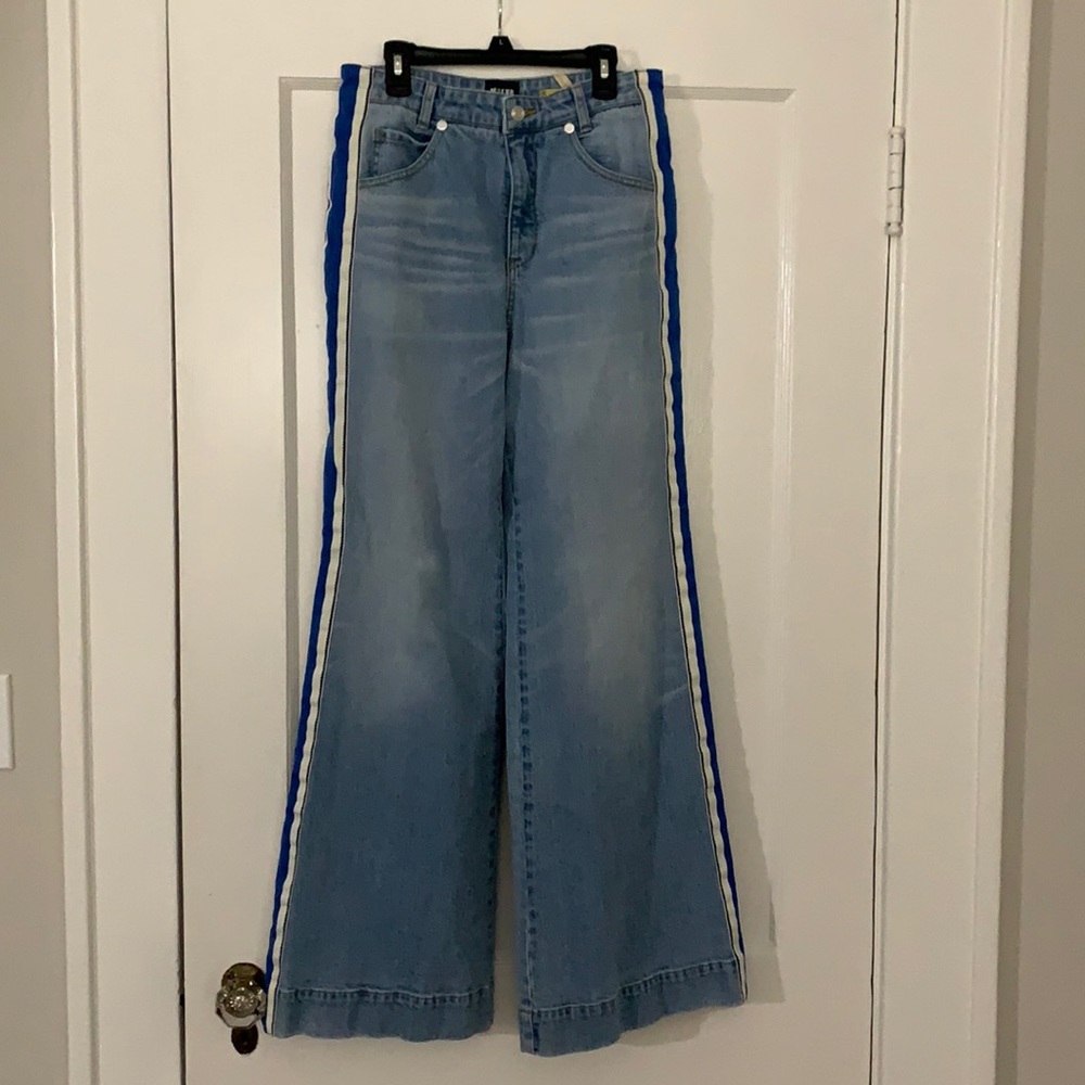 Maeve by Anthropologie wide leg jeans